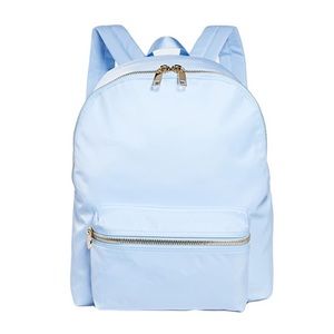 Stoney Clover Lane Classic Backpack Periwinkle with B Patch
